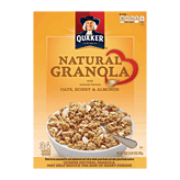 Quaker Cereal 100% natural granola oats & honey Full-Size Picture